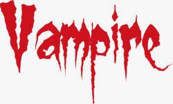 vampire血红色的吸血鬼矢量图高清图片