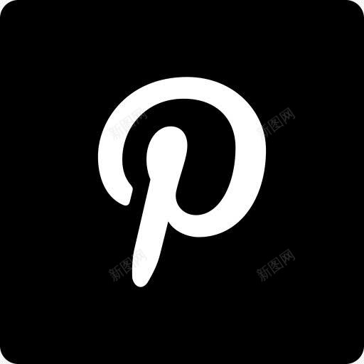 媒体Pinterest社会广场庙方黑社会图标png_新图网 https://ixintu.com Media Pinterest pinterest social square 媒体 广场 社会