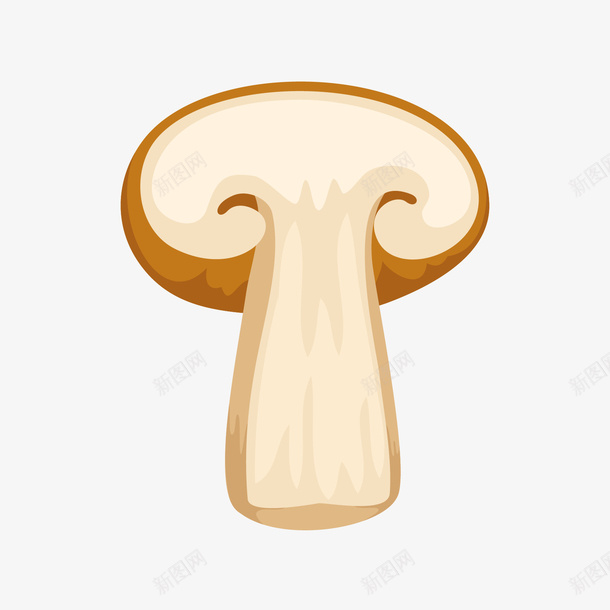 切开的香菇手绘图png免抠素材_新图网 https://ixintu.com 切开的 手绘 美味的 美食 蘑菇 食物 香菇