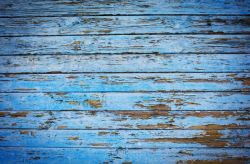 复古油漆复古蓝色油漆木板背景高清图片