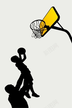 矢量打篮球父亲节海报背景