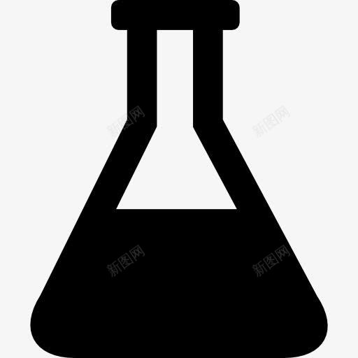 瓶的轮廓图标png_新图网 https://ixintu.com 化学 实验室 实验室插画 接口 瓶 科学 科学的图标