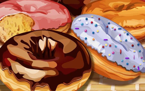 甜甜圈烘培热量巧克力jpg设计背景_新图网 https://ixintu.com 巧克力 热量 甜甜