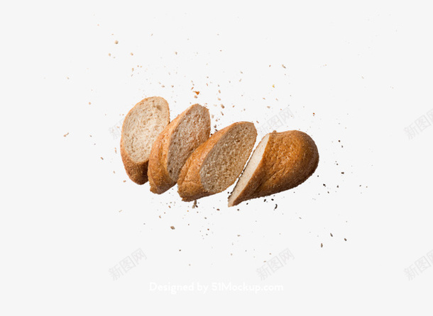 面包和面包渣png免抠素材_新图网 https://ixintu.com 法式面包 面包 面包屑 面包渣