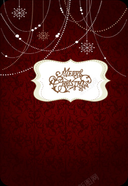 欧式古典圣诞祝福背景圣诞复古欧式花纹底纹圣诞背景矢量图高清图片