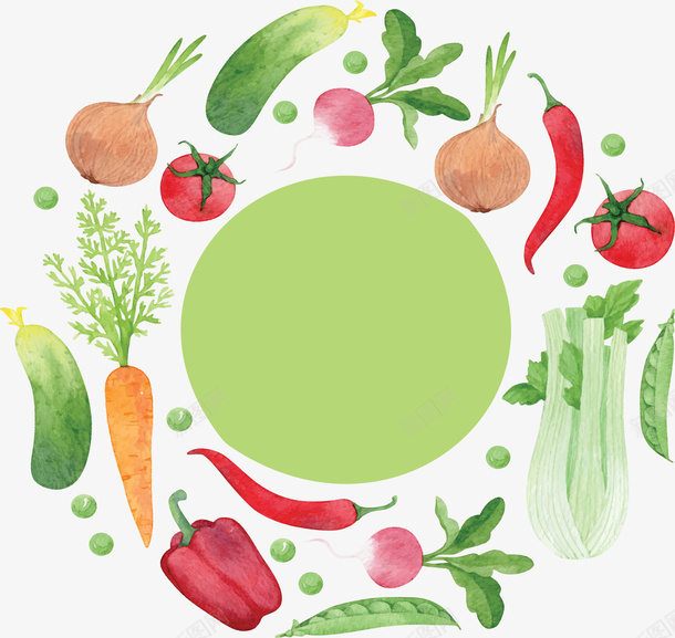 绿色营养健康蔬菜矢量图ai免抠素材_新图网 https://ixintu.com 健康蔬菜 健康饮食 矢量png 绿色蔬菜 美味蔬菜 蔬菜 矢量图