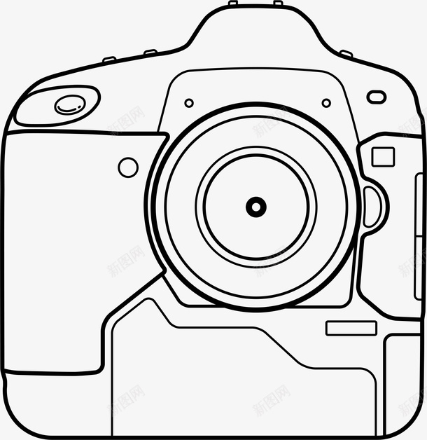 手绘相机单反图标png_新图网 https://ixintu.com 单反 手绘 手绘相机单反 摄像 摄影 电子产品 相机