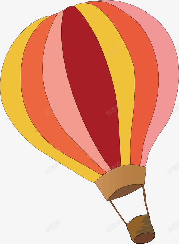 黄红粉色气球png免抠素材_新图网 https://ixintu.com 一个气球 卡通气球png 气球素材 气球素材png 气球素材免抠图