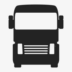 delivery送货前物流雷诺卡车车辆传送图标高清图片