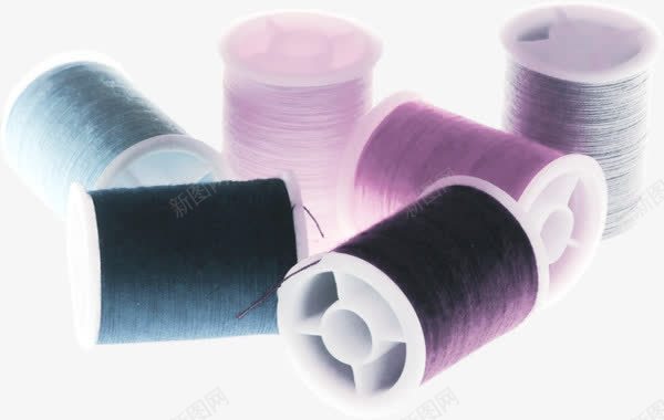 针线线筒png免抠素材_新图网 https://ixintu.com 手工技艺 手工艺术 线筒 针线