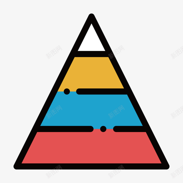 彩色手绘几何三角形元素矢量图图标ai_新图网 https://ixintu.com 三角形 几何 分析 卡通 图标 尖锐 彩色 手绘 行情 趋势 矢量图