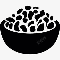 满钵食物满钵图标高清图片