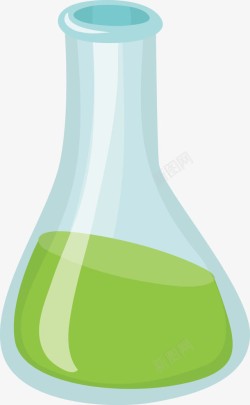 玻璃瓶矢量图素材