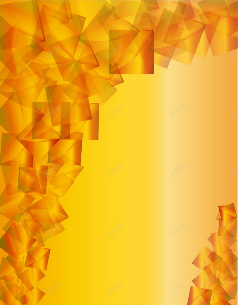 黄色方块矢量图ai设计背景_新图网 https://ixintu.com 几何 扁平 方块 方格 橙色 渐变 网格 黄色 矢量图