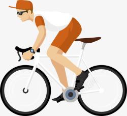 骑行爱好者自行车运动高清图片
