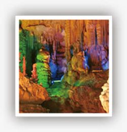 钟乳石山洞美景旅游景观素材