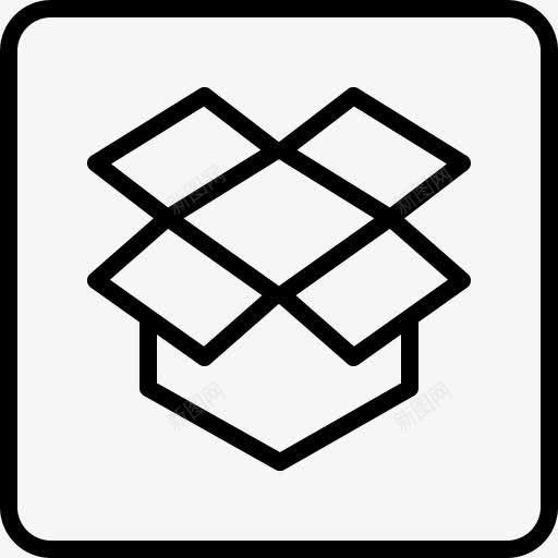 箱云Dropbox标志存储rcons社会图标png_新图网 https://ixintu.com cloud dropbox logo storage 云 存储 标志 箱