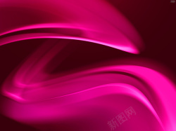 红色虚幻粉红梦幻般的科技流光背景高清图片