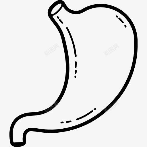 胃图标png_新图网 https://ixintu.com 医学 医疗保健和医疗 器官 胃 胃镜 解剖学 身体部位