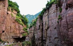 唯美太行山景区素材