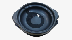 砂锅碗黑色砂锅素材