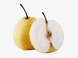 一个梨子一个一半酥梨高清图片
