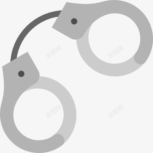 手铐图标png_新图网 https://ixintu.com 工具和用具 手铐 杂 监狱 警察逮捕