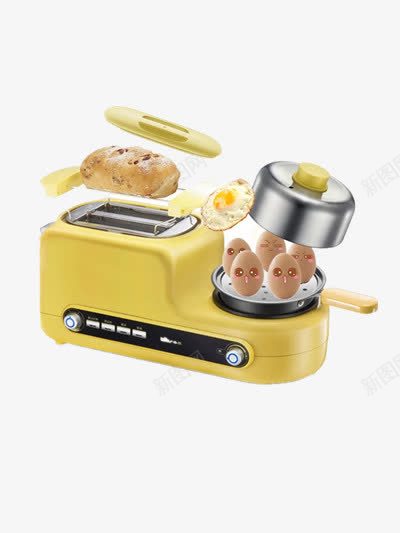 家用电器png免抠素材_新图网 https://ixintu.com 家用电器 电器图片 蒸鸡蛋 面包机