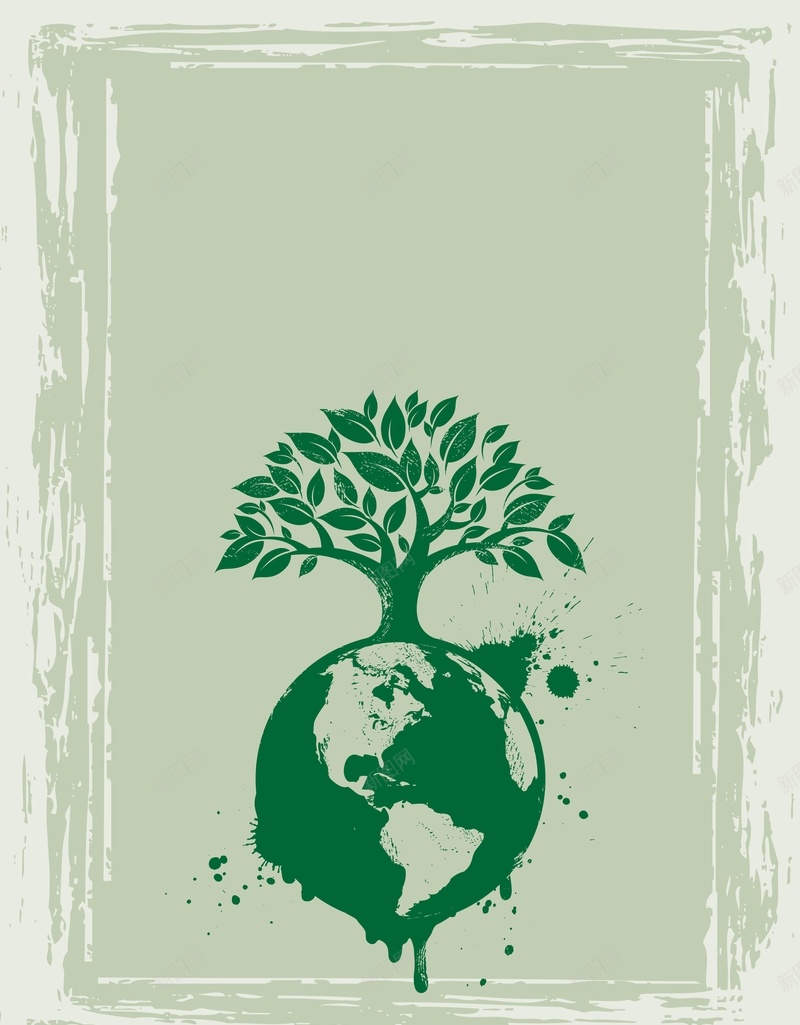 矢量绿色环保低碳地球树木背景ai设计背景_新图网 https://ixintu.com 低碳 几何 创意 地球 扁平 树木 涂鸦 渐变 环保 矢量 绿色 背景 矢量图