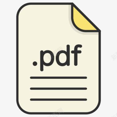 文件文件格式PDF文本文件文件图标图标