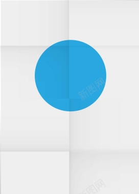 折纸上的蓝圆圈背景矢量图背景