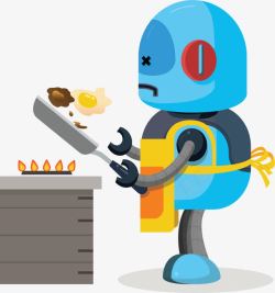 煮饭机器人烹饪煮饭的机器人高清图片
