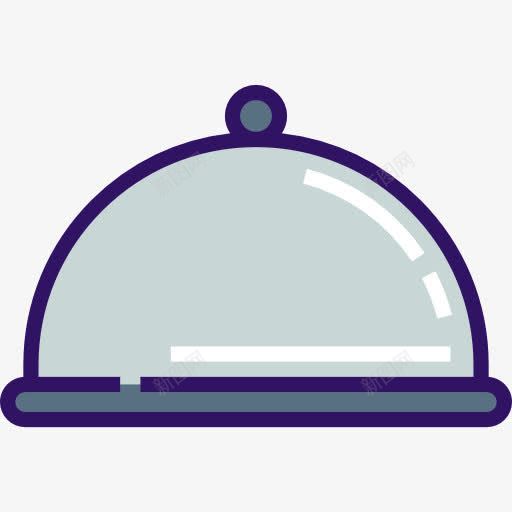 托盘图标png_新图网 https://ixintu.com 器皿 工具 托盘 盖 盘 食品 食品和餐厅