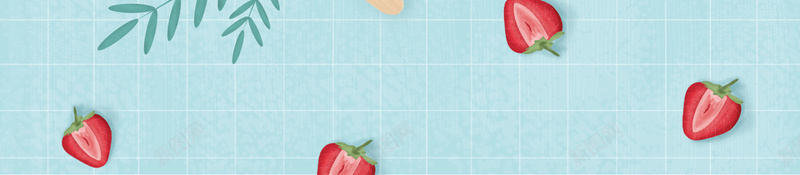 中国传统二十四节气之处暑海报psd设计背景_新图网 https://ixintu.com 二十四节气 冰棒 处暑 夏季 手绘 树叶 水果冰棒 爱心雪糕 草莓