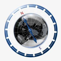 圆形指南针素材