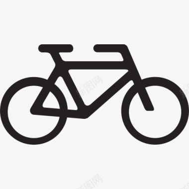 自行车自行车周期摩托车运输设施图标图标
