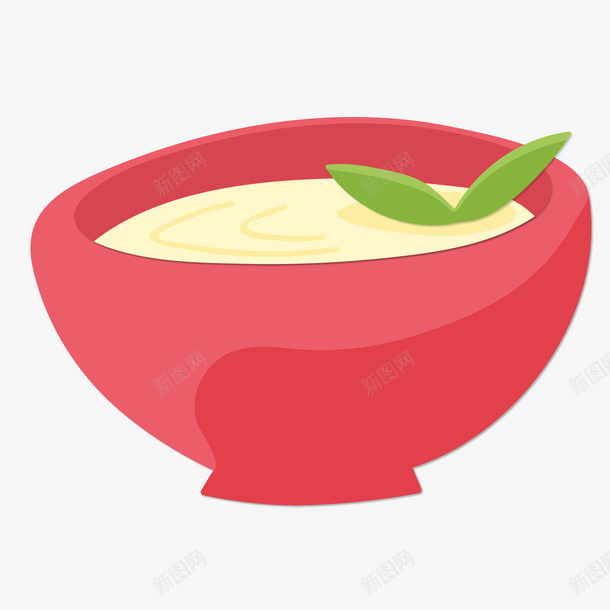 红色碗里的汤食物矢量图ai免抠素材_新图网 https://ixintu.com 卡通 手绘 汤 碗里 红色 美食 食物 餐厅 矢量图