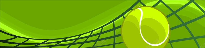 绿色运动网球背景矢量图ai设计背景_新图网 https://ixintu.com 海报banner 绿色 网球 背景 运动 矢量图