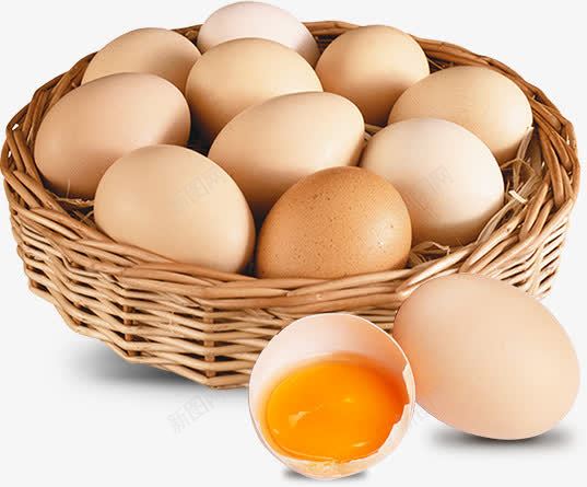 新鲜鸡蛋png免抠素材_新图网 https://ixintu.com 新鲜 蛋黄 食材 鸡蛋
