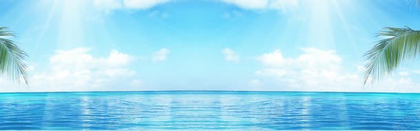 海边暑期背景bannerjpg设计背景_新图网 https://ixintu.com banner 暑期 海边 背景