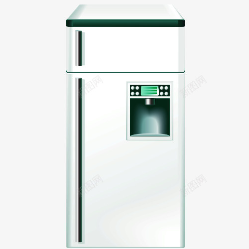 卡通冰箱psd免抠素材_新图网 https://ixintu.com 冰箱 电器 素材 美图