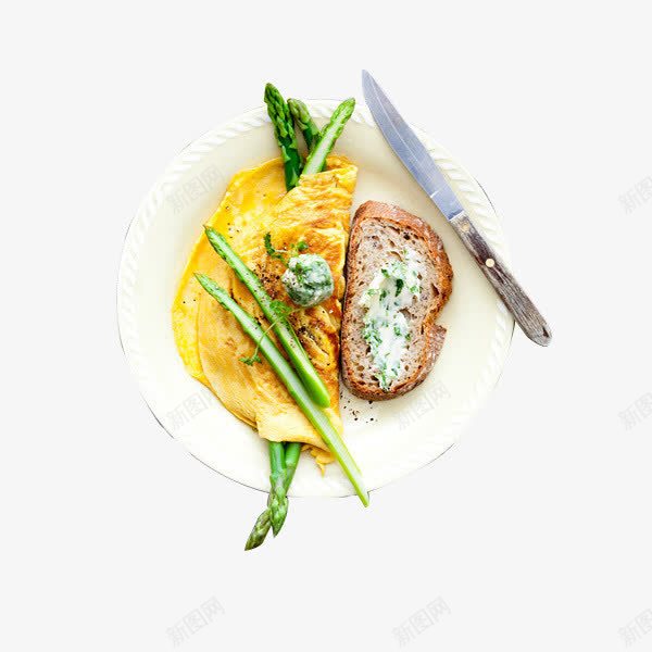 法式早餐点png免抠素材_新图网 https://ixintu.com 健康 粗粮 面包 鸡蛋
