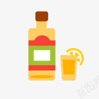 好喝的饮料png免抠素材_新图网 https://ixintu.com 水果 瓶子 饮料