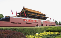 北京故宫复古殿堂素材