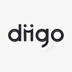 diigo牛仔琼社会Diigo标志蓝色牛图标高清图片