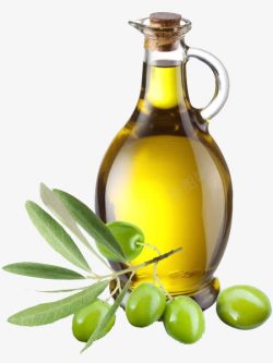 油瓶橄榄油高清图片