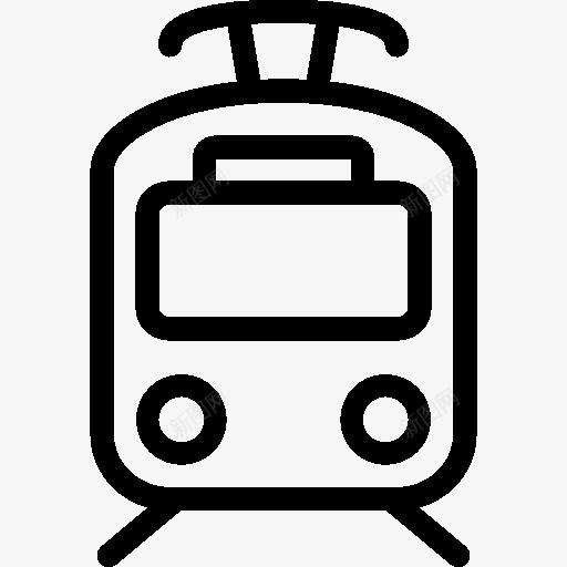 有轨电车运输图标png_新图网 https://ixintu.com subway tram transport 地铁 有轨电车 运输