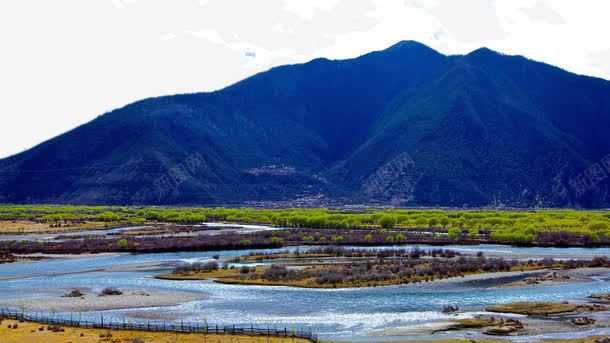 西藏尼洋河七png免抠素材_新图网 https://ixintu.com 名胜古迹 旅游风景 著名建筑