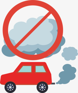 无污染汽车新能源无污染汽车图标矢量图高清图片