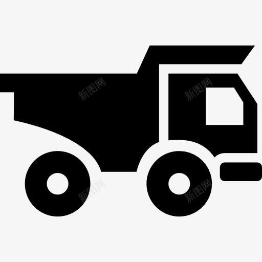 卡车建筑材料运输图标png_新图网 https://ixintu.com 卡车 建筑 建筑业 材料 车 运输